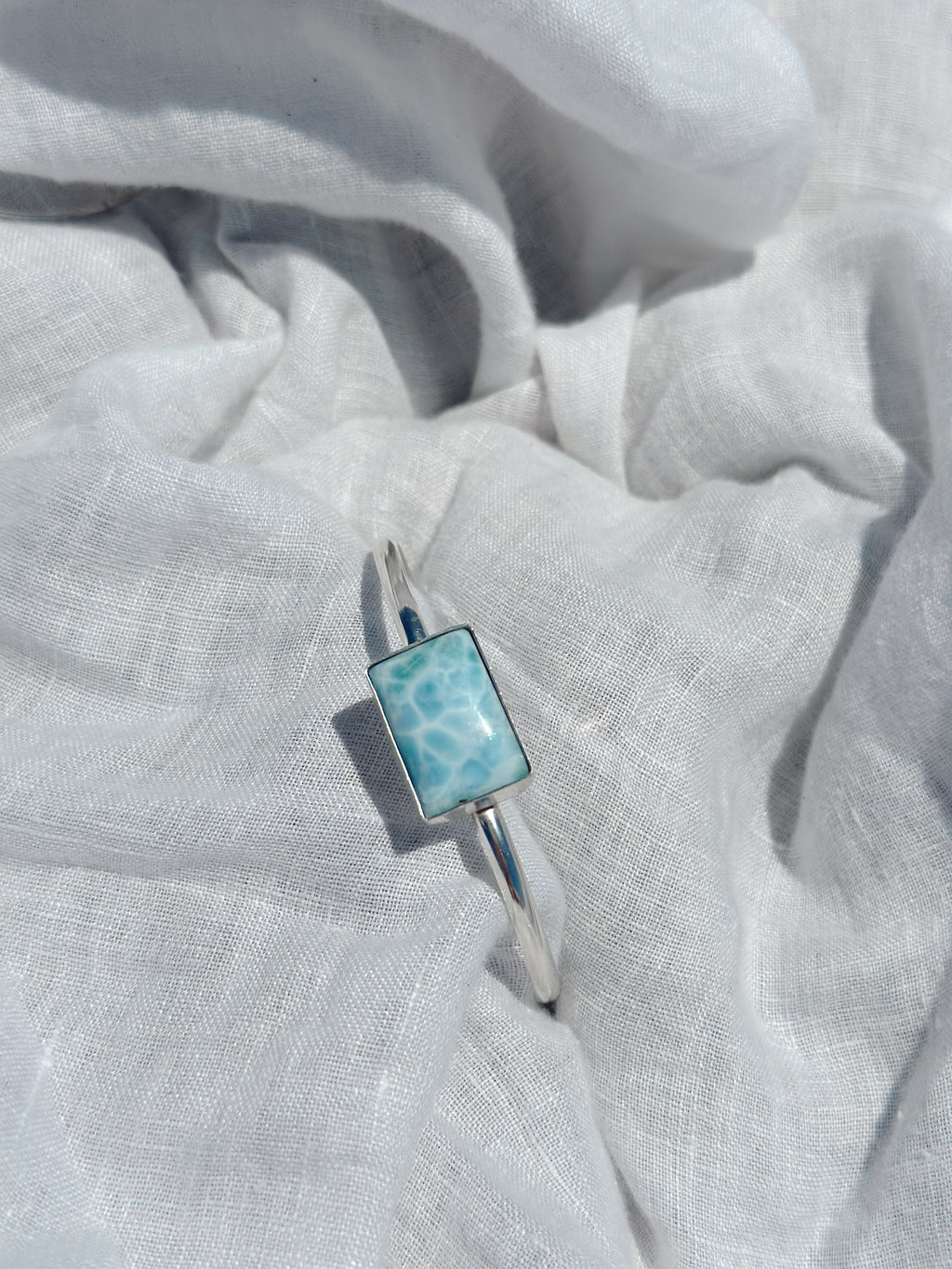 Larimar Cuff Bracelet