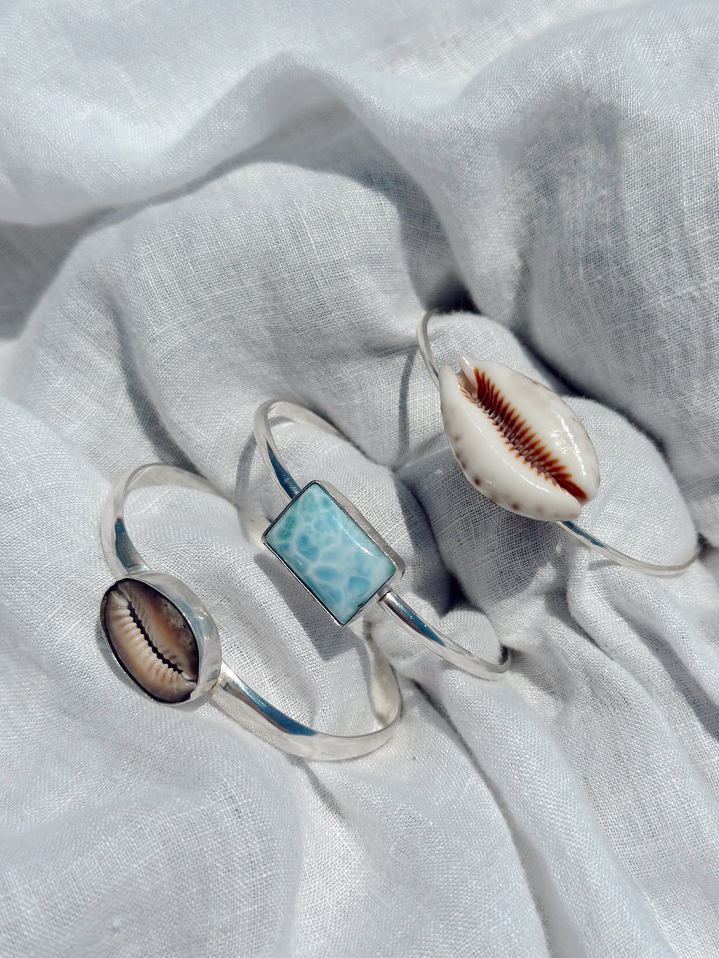 Larimar Cuff Bracelet
