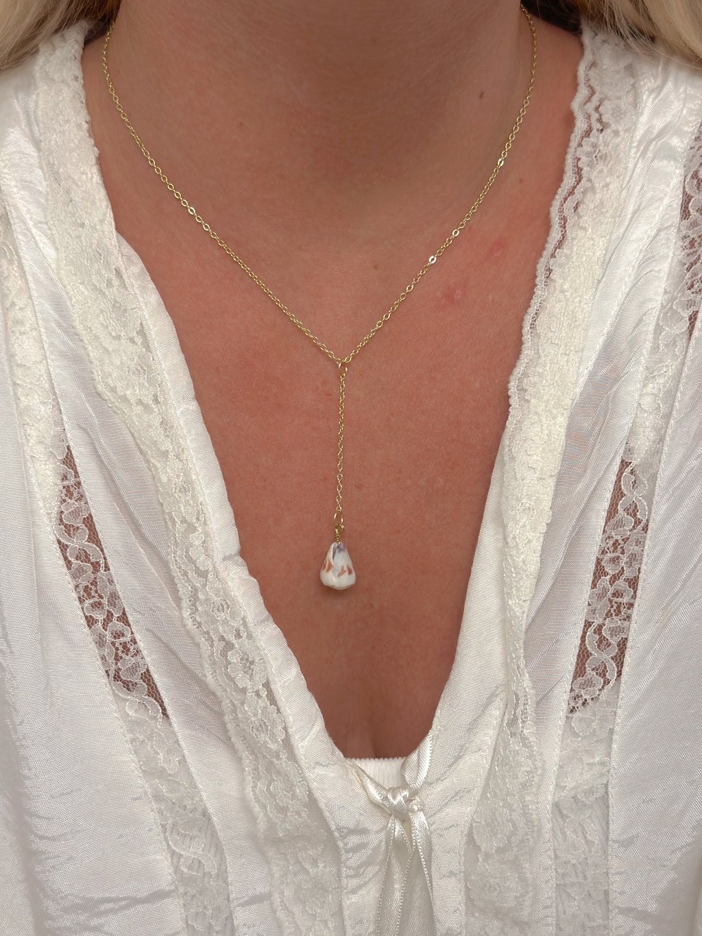 Tahitian cone shell necklace