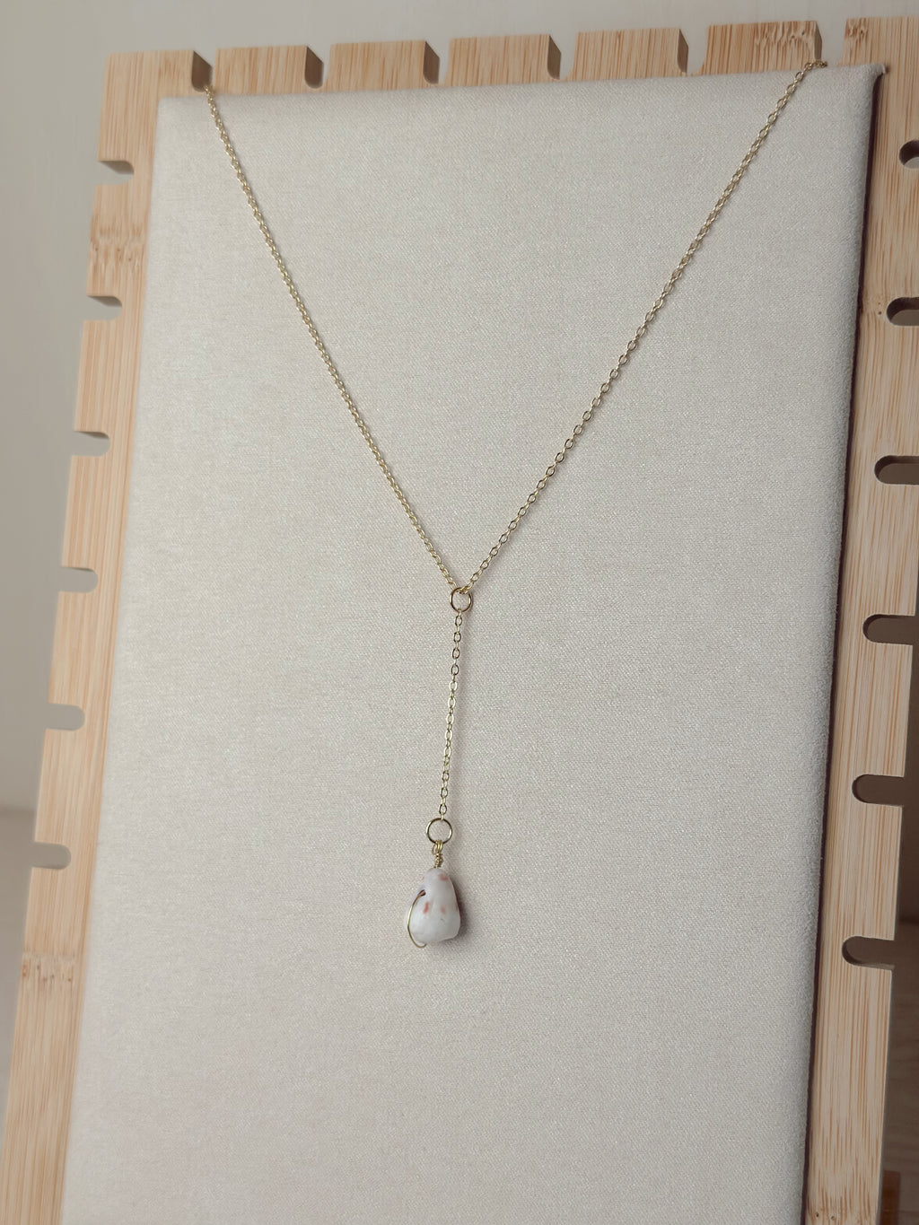 Tahitian cone shell necklace