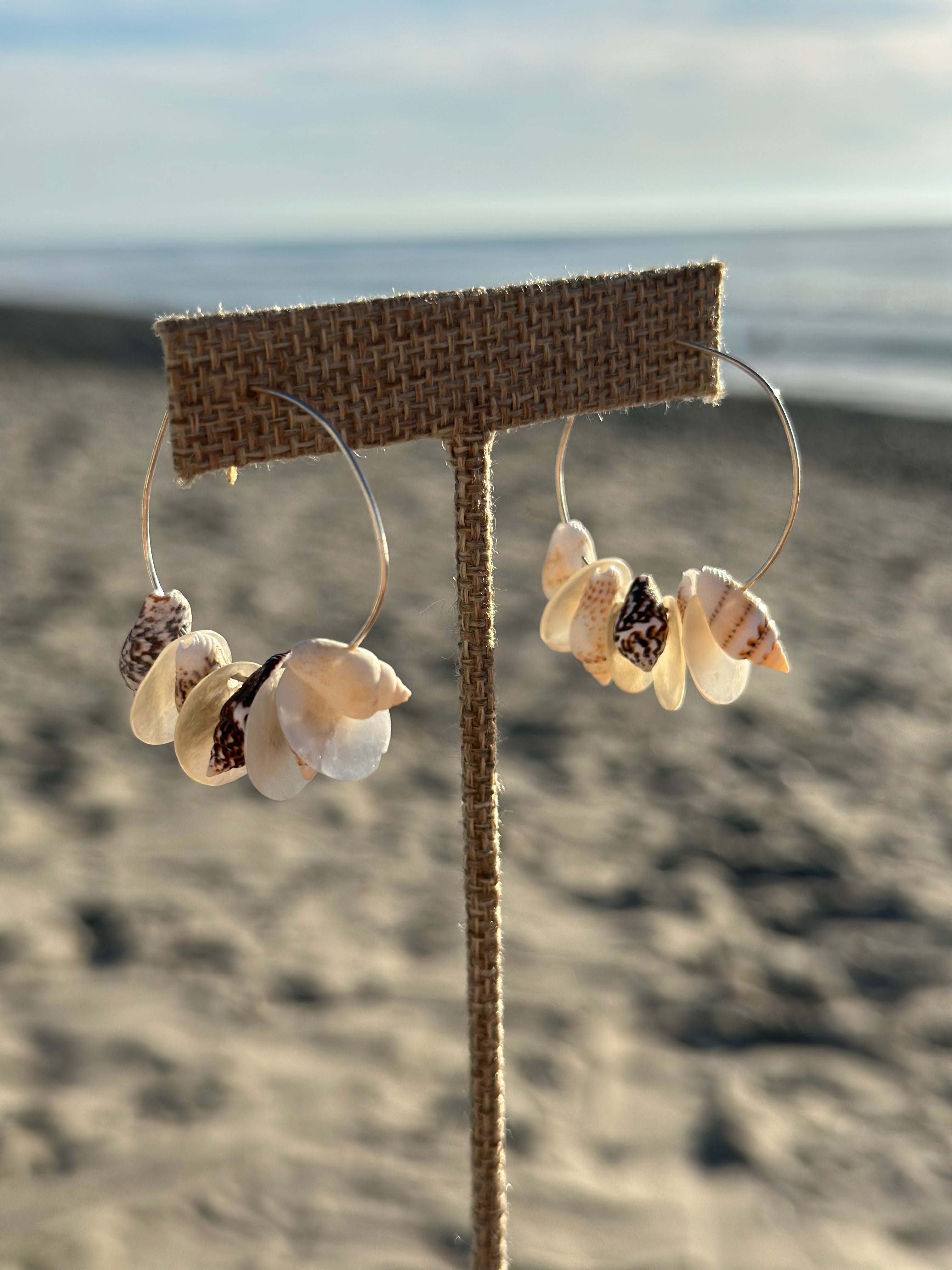 Slow Tide Capiz Coastal Hoops