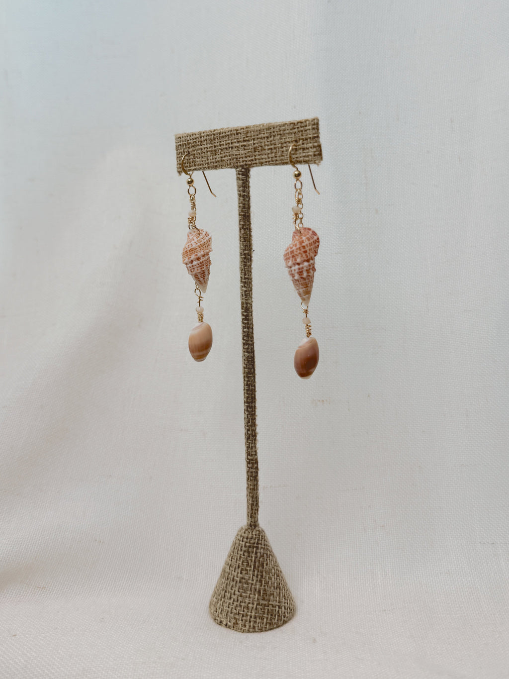 Gold Sunset Drop Earrings