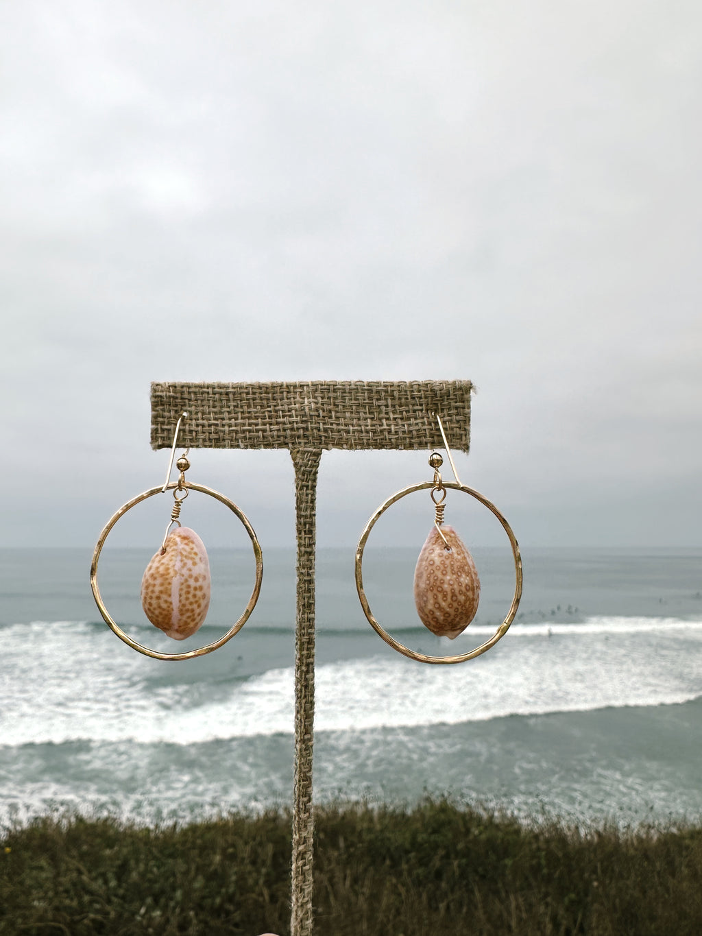 Golden Tide Hoops