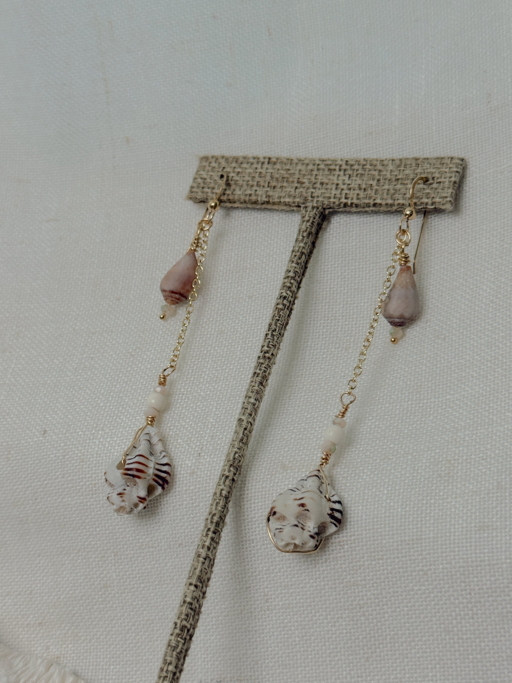 Gold Cali Drop Earrings