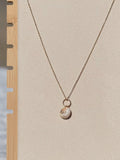 Moon Shell Swirl Necklace