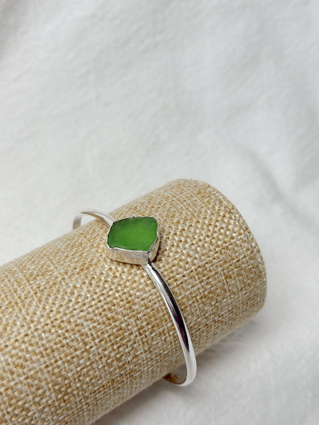 Sea Glass Cuff Bracelet