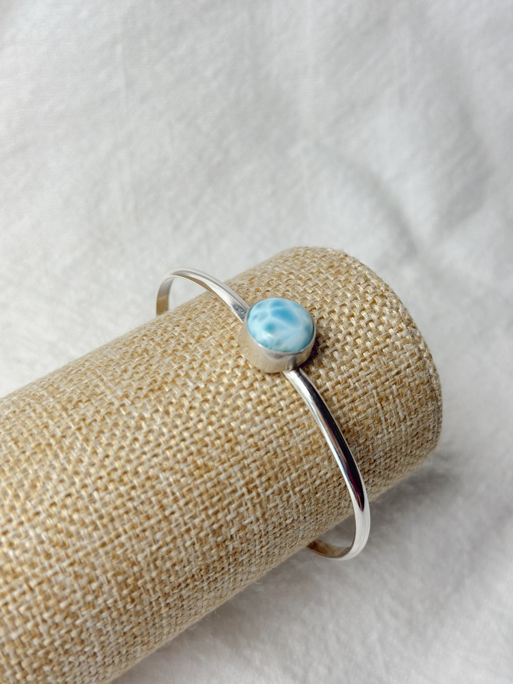 Larimar Single Cuff Bracelet