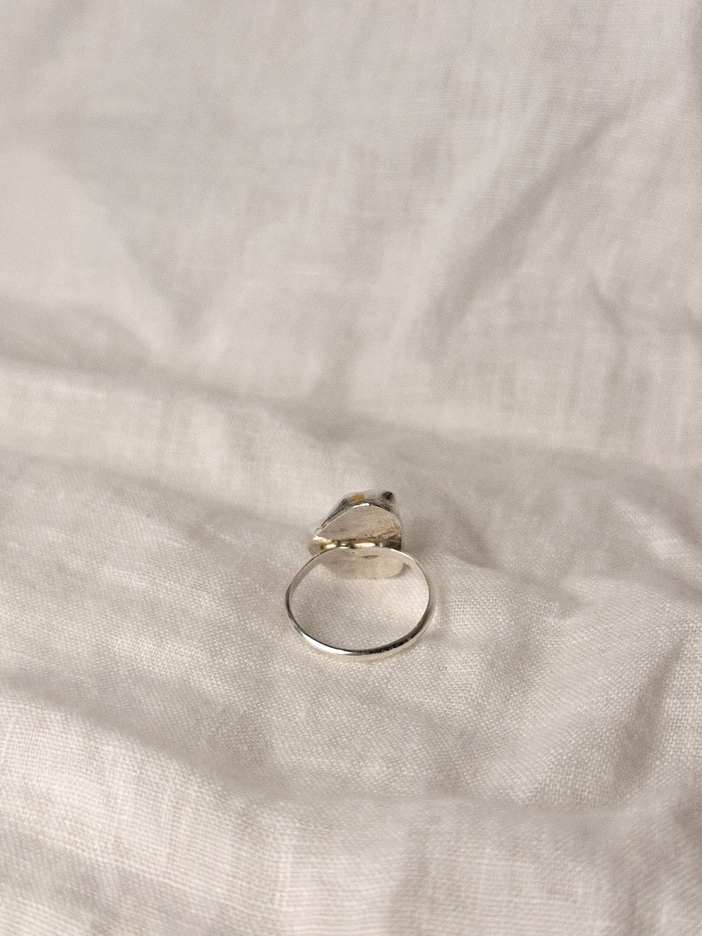 Seafoam Green Sea Glass Ring