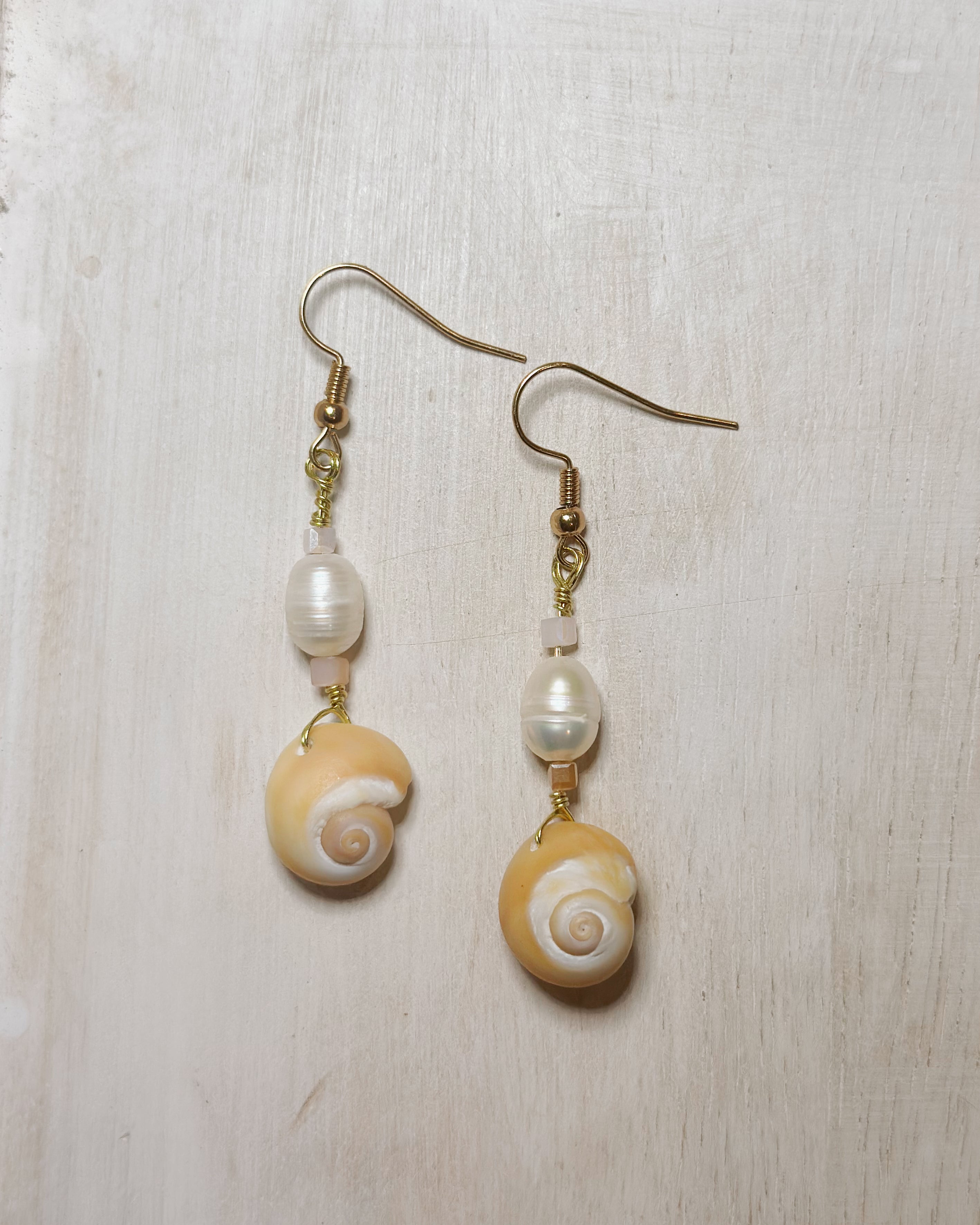 Swirl Drop Earrings