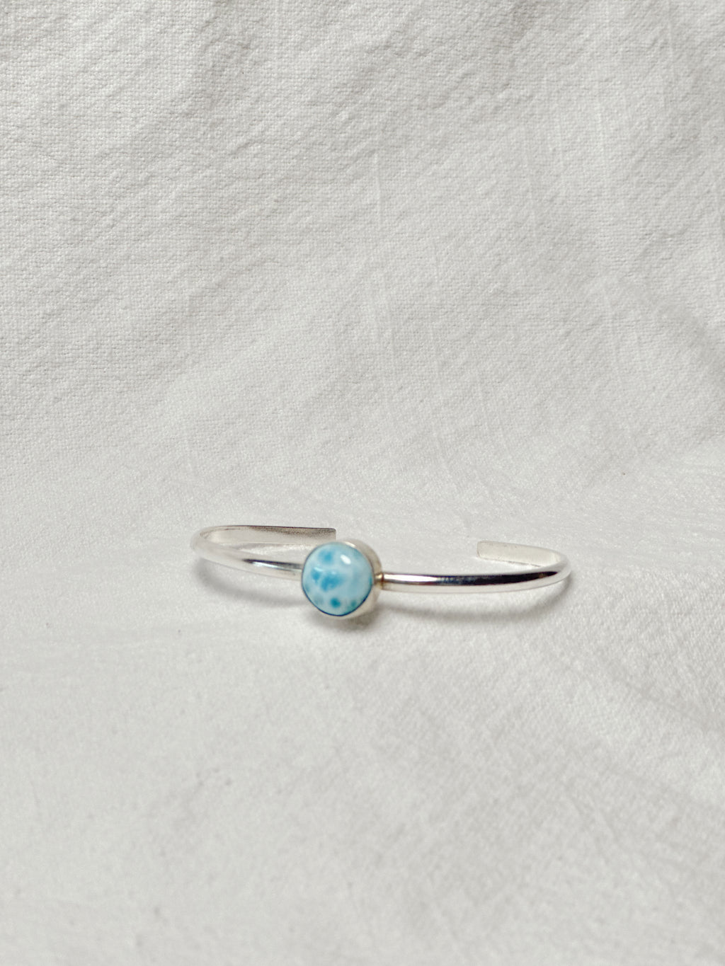 Larimar Single Cuff Bracelet