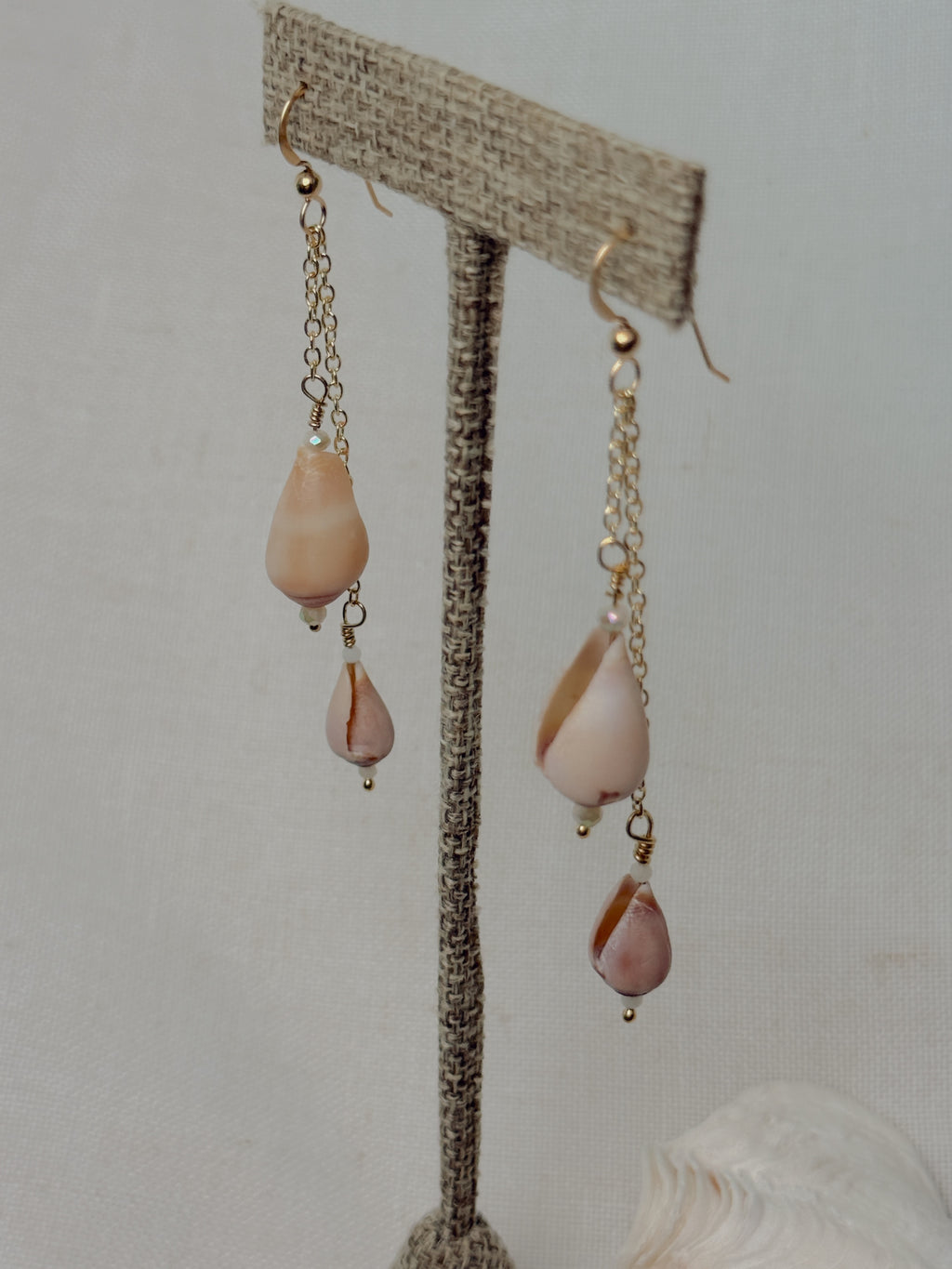 Gold Cali Drop Earrings