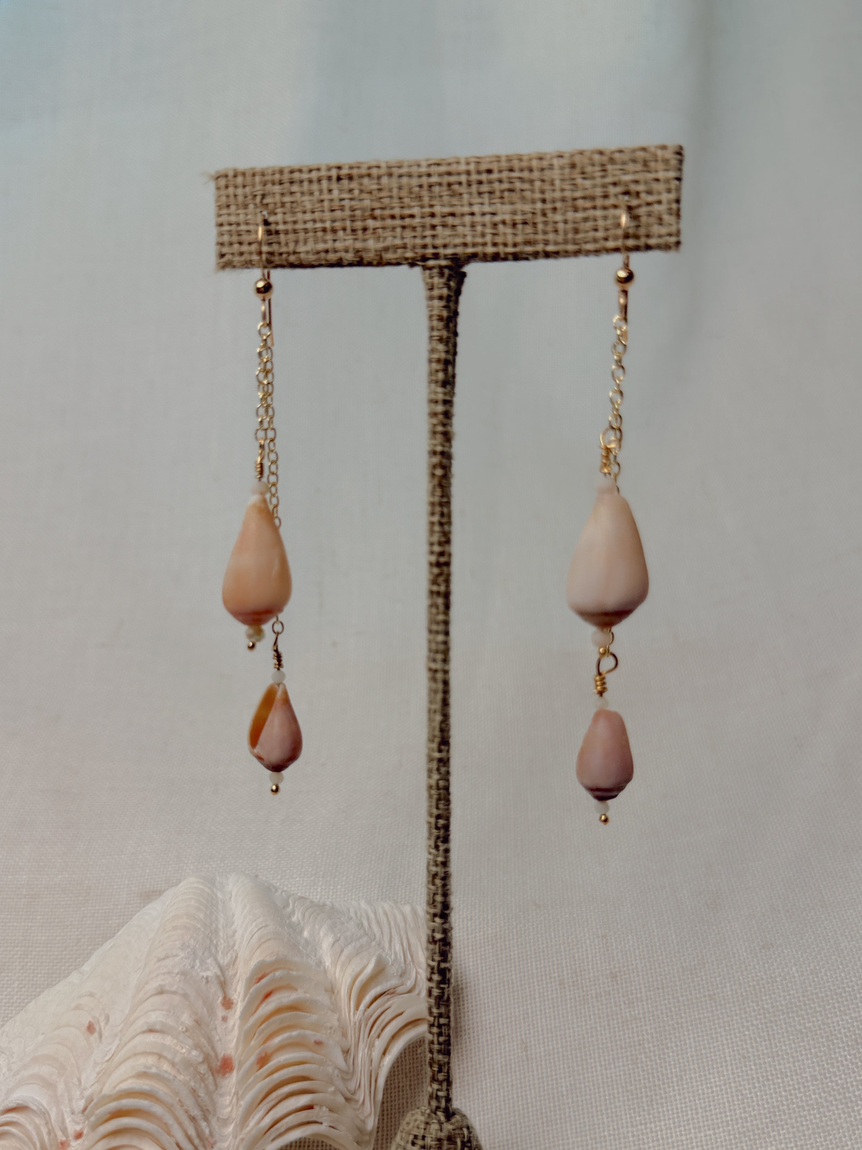 Gold Cali Drop Earrings