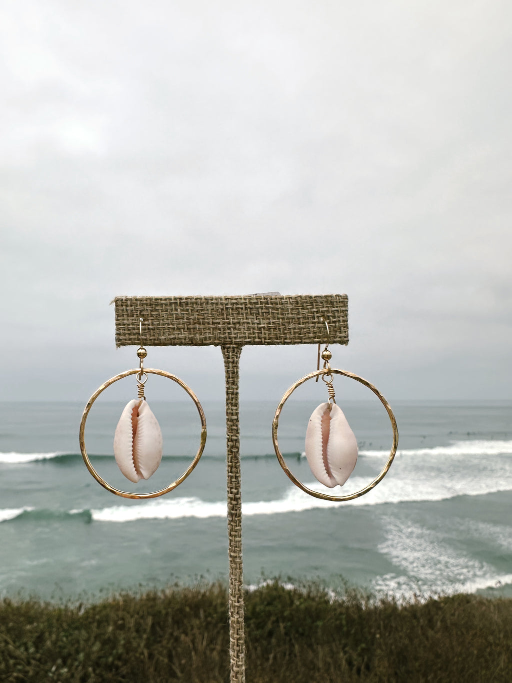 Golden Tide Hoops