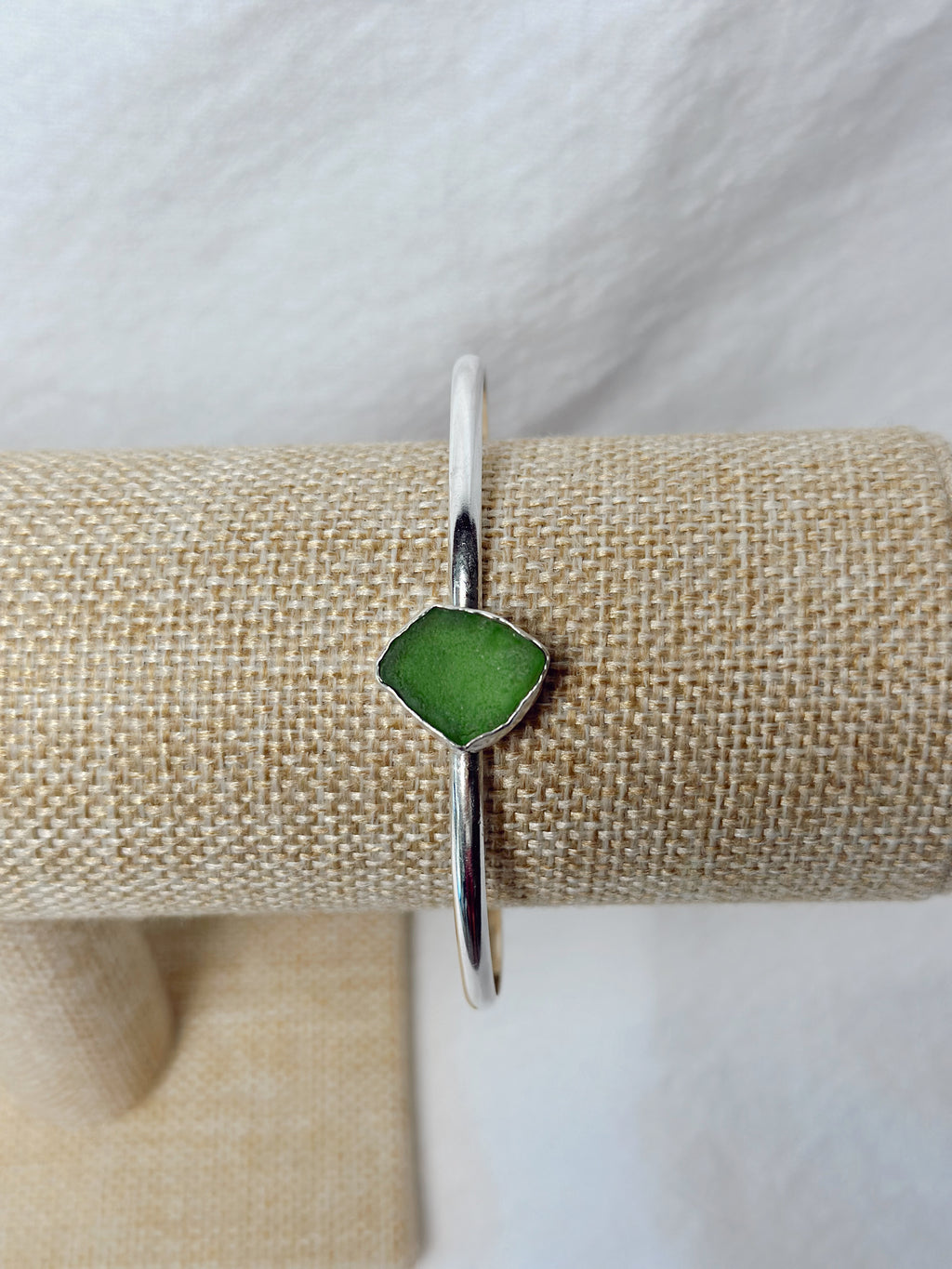 Sea Glass Cuff Bracelet