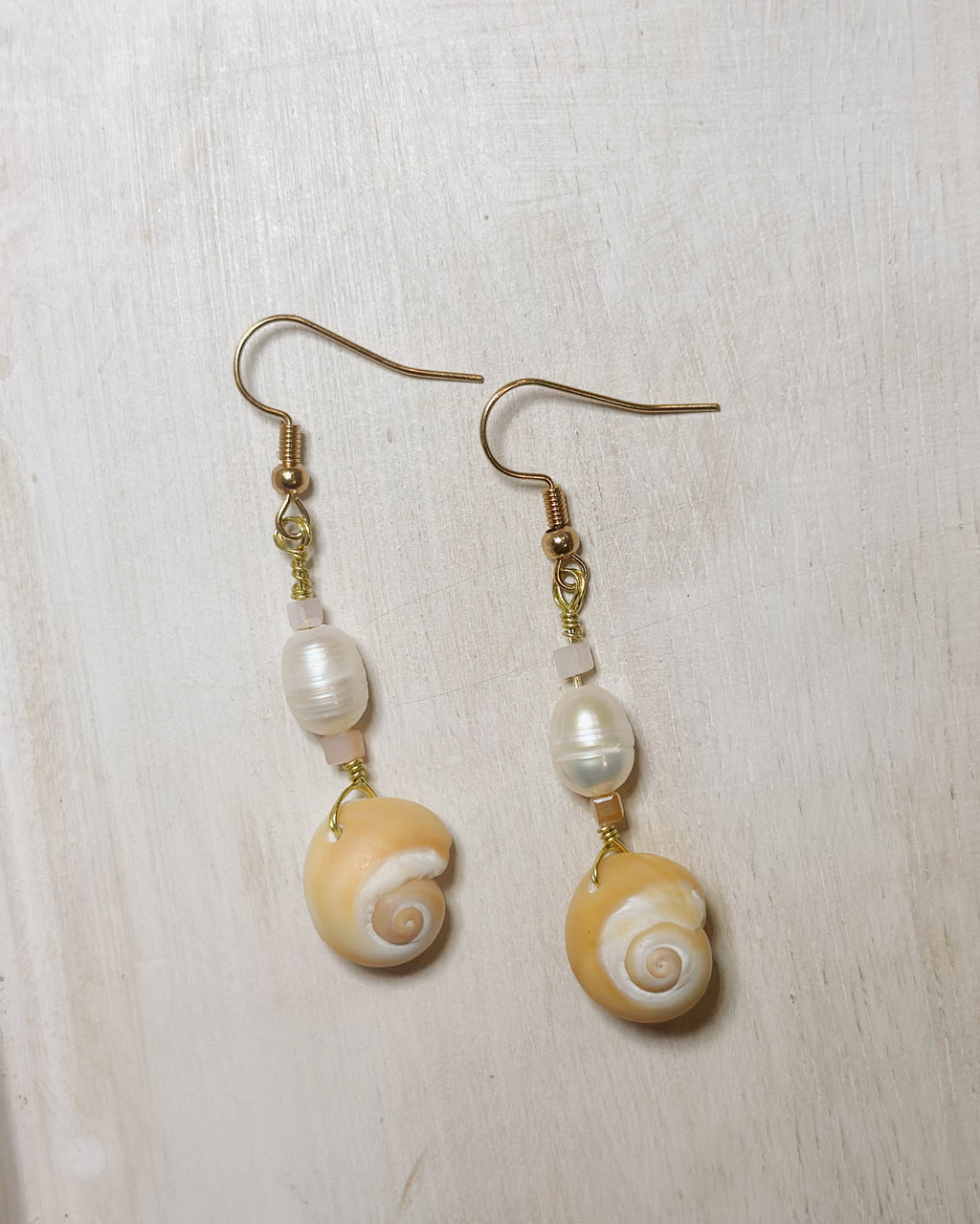 Swirl Drop Earrings