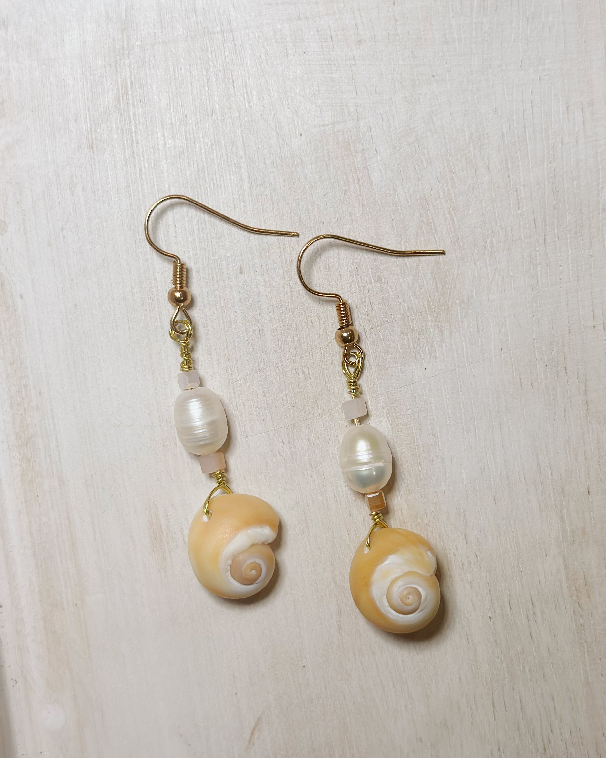 Swirl Drop Earrings