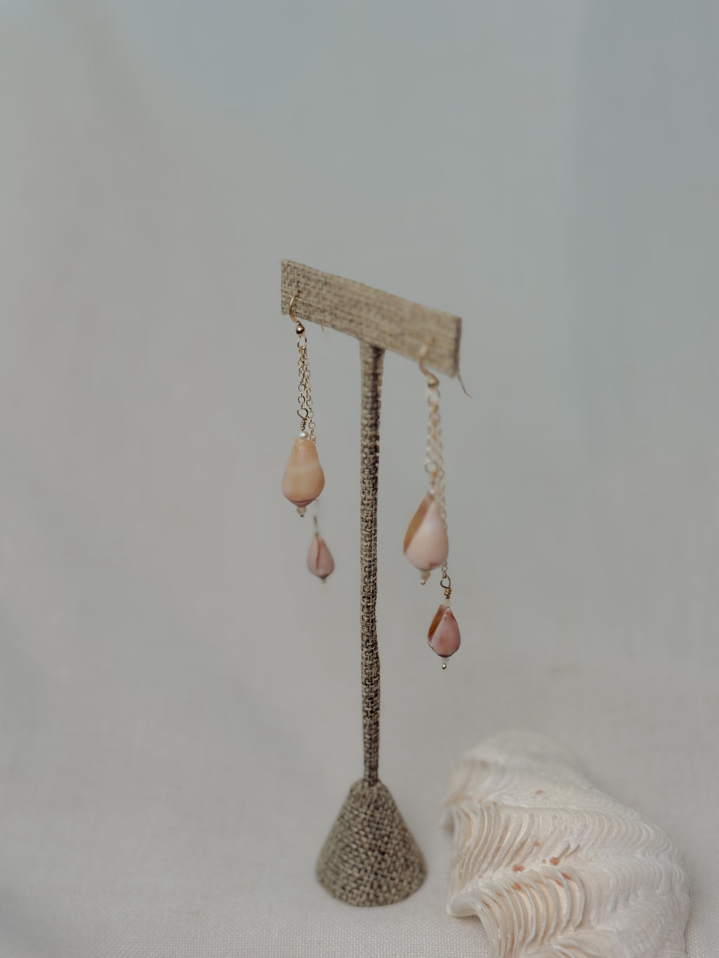 Gold Cali Drop Earrings