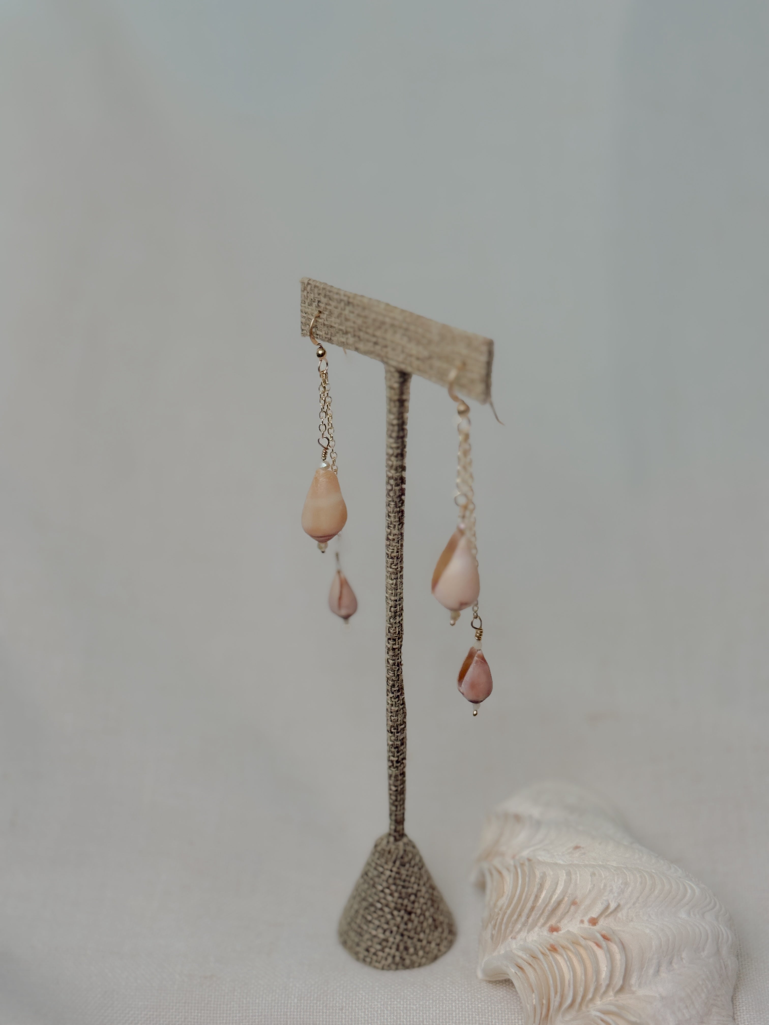 Gold Cali Drop Earrings