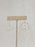 Sterling Silver Tide Hoops