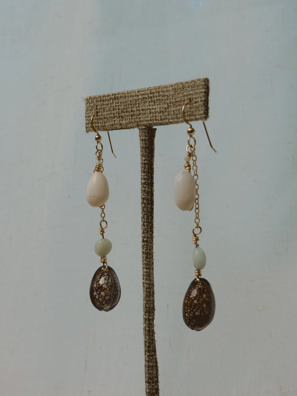 Gold Tahiti Drop Earrings