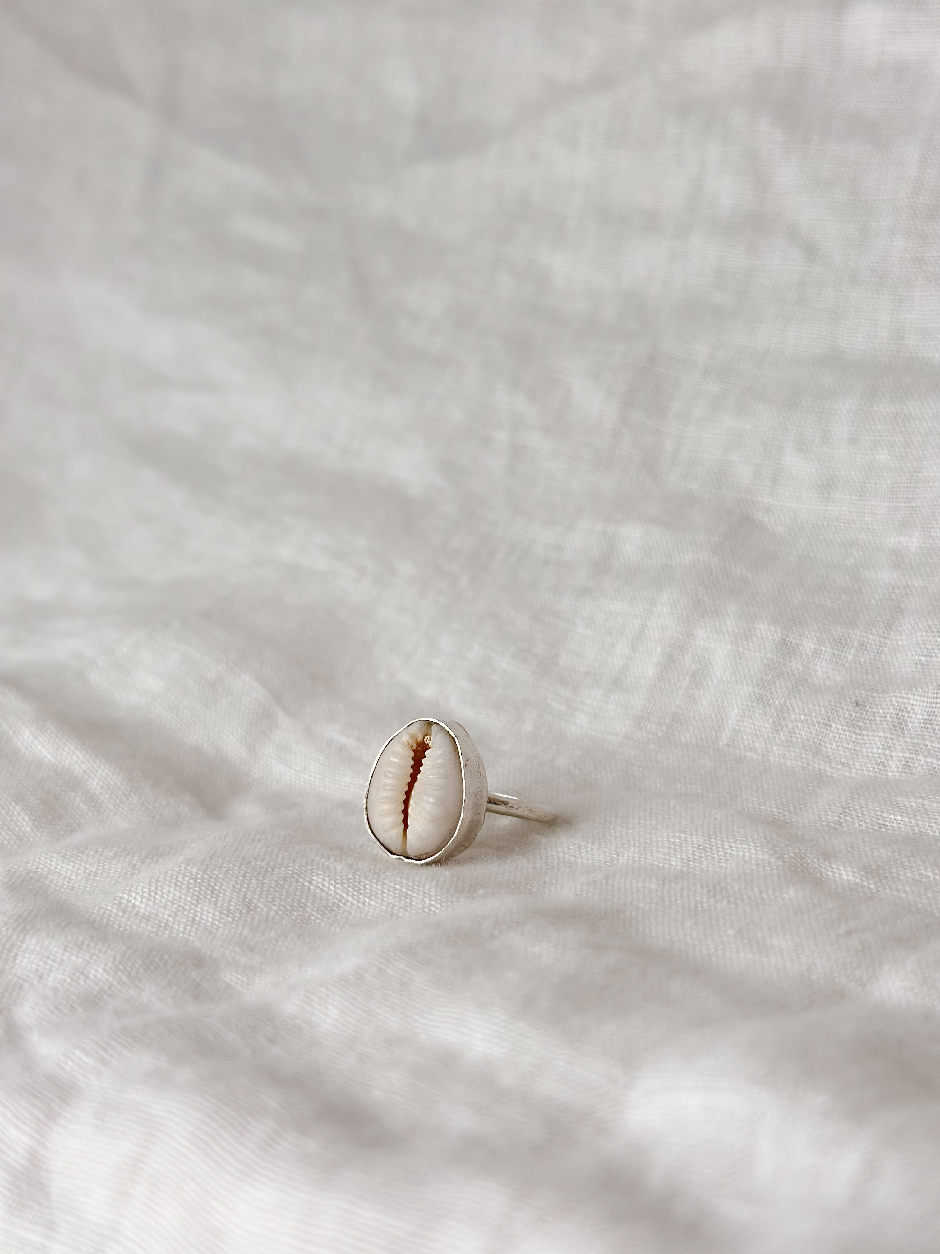 Cowrie Shell Ring