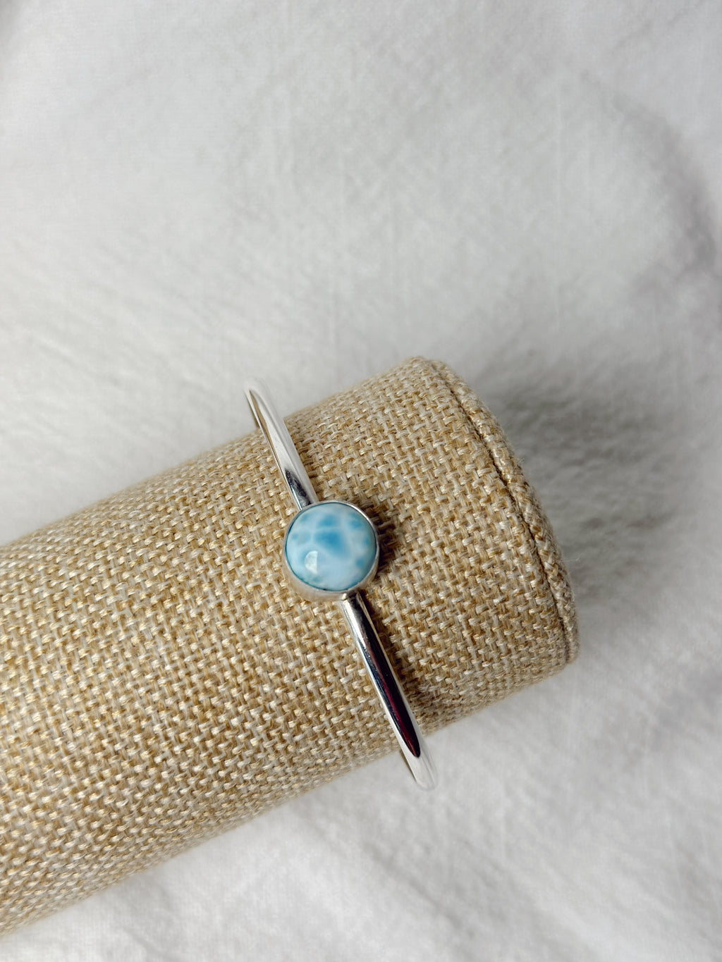 Larimar Single Cuff Bracelet