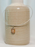 Cowrie Shell Sterling Silver Choker