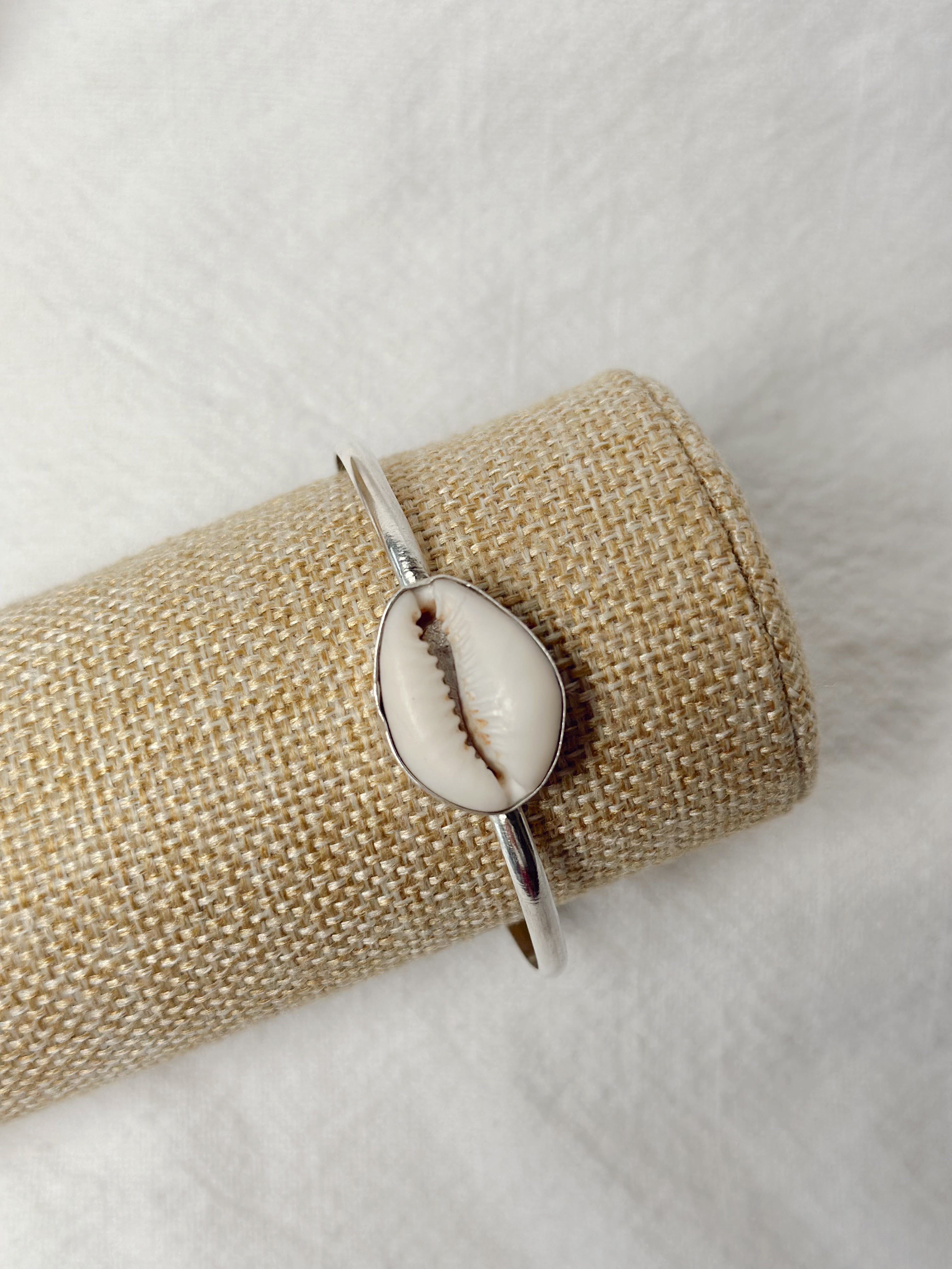 Cowrie Shell Cuff Bracelet