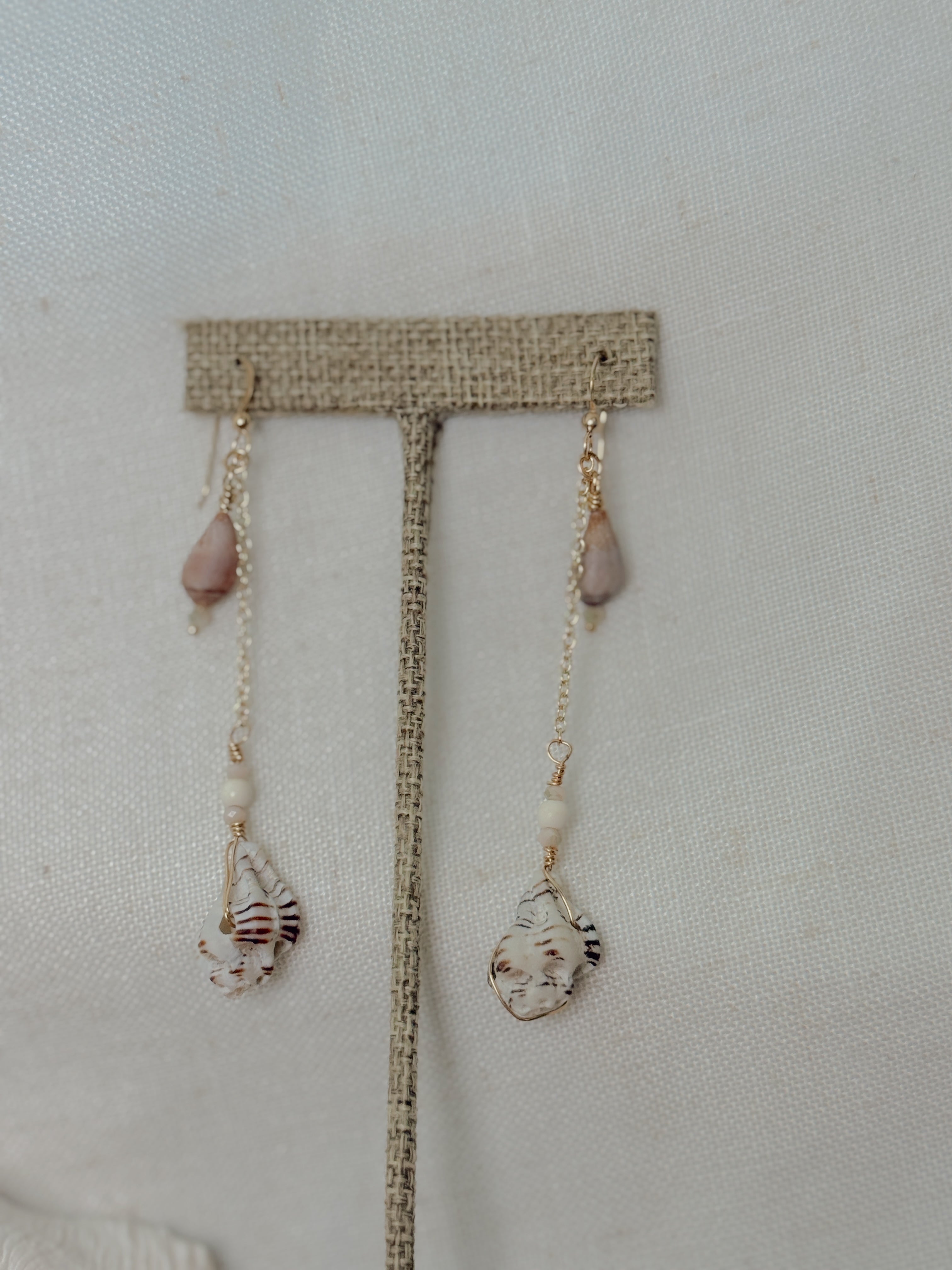 Gold Cali Drop Earrings