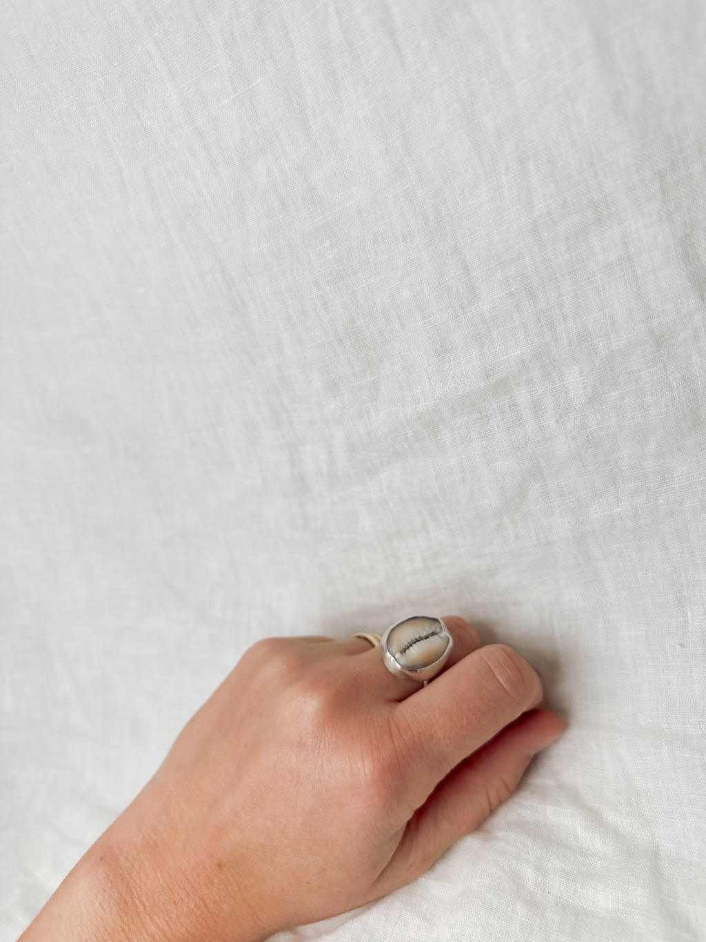 Cowrie Shell Ring
