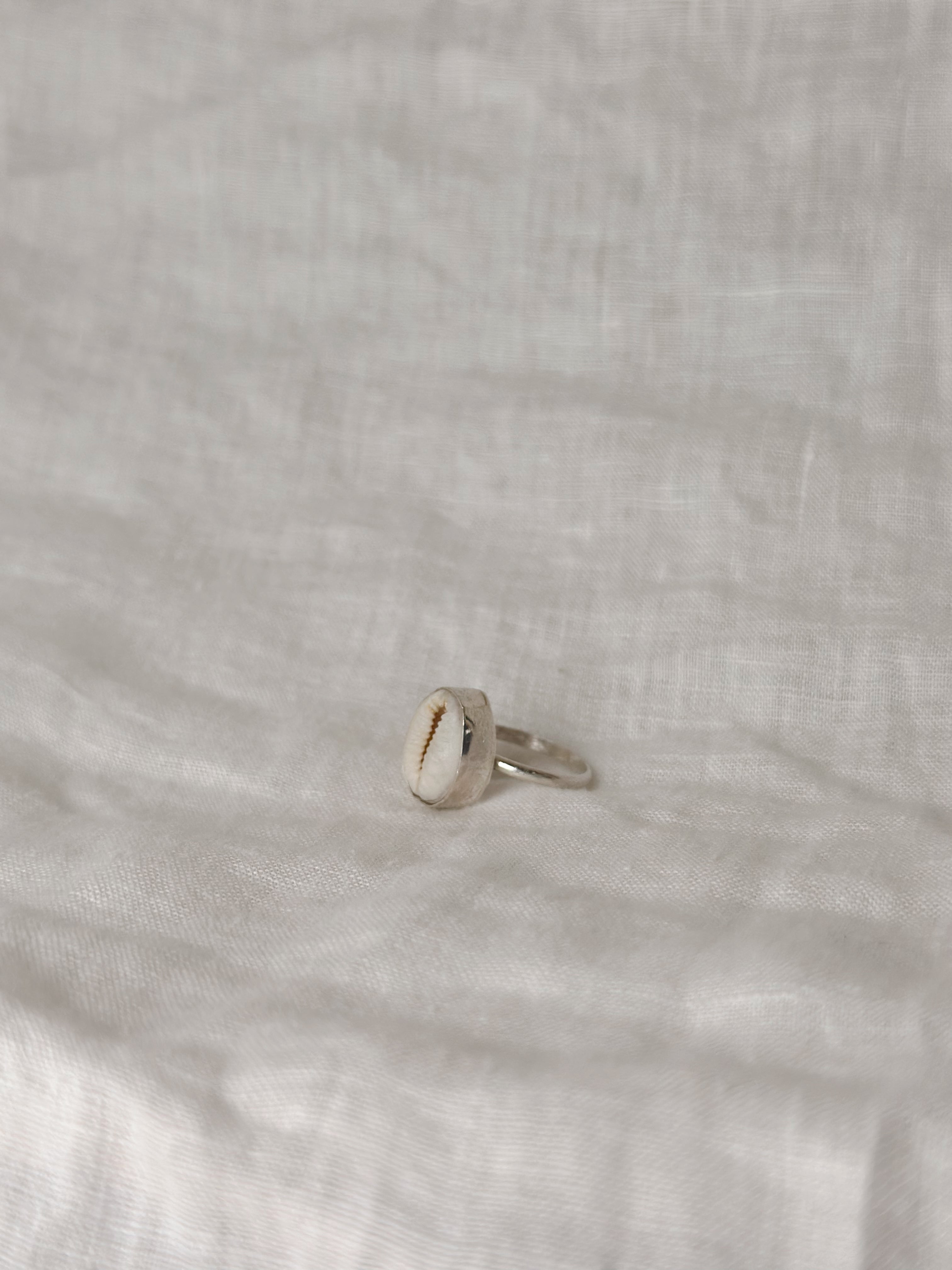 Cowrie Shell Ring